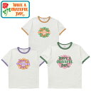 HAVE A GRATEFUL DAY ハブ ア グレイトフル デイ GDC0279RING RINGER T-SHIRT リンガー ティーシャツ ショートスリーブ Tシャツ 花 70S ロゴ 半袖 トップス ナチュラル アウトドア メンズ ユニセックス 3カラー 2024SS