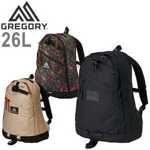 【GREGORY】グレゴリー"DAY PACK 26L"デイ パック 26リットル 651691775 651740511 651691041 リュック バックパック ティアドロップ型 鞄 かばん 花柄 通勤 通学 旅行 アウトドア【メンズ】【レディース】【ユニセックス】3カラー 国内正規 2022AW