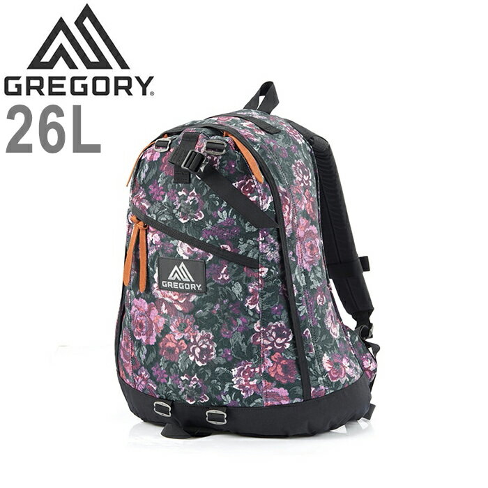 GREGORY グレゴリー DAY PACK 26L デイ パック 26リットル 651749867 リュック バックパック ティアドロップ型 PC 鞄 花柄 かばん 通勤 通学 旅行 アウトドア メンズ レディース ユニセックス 国内正規 2024SS