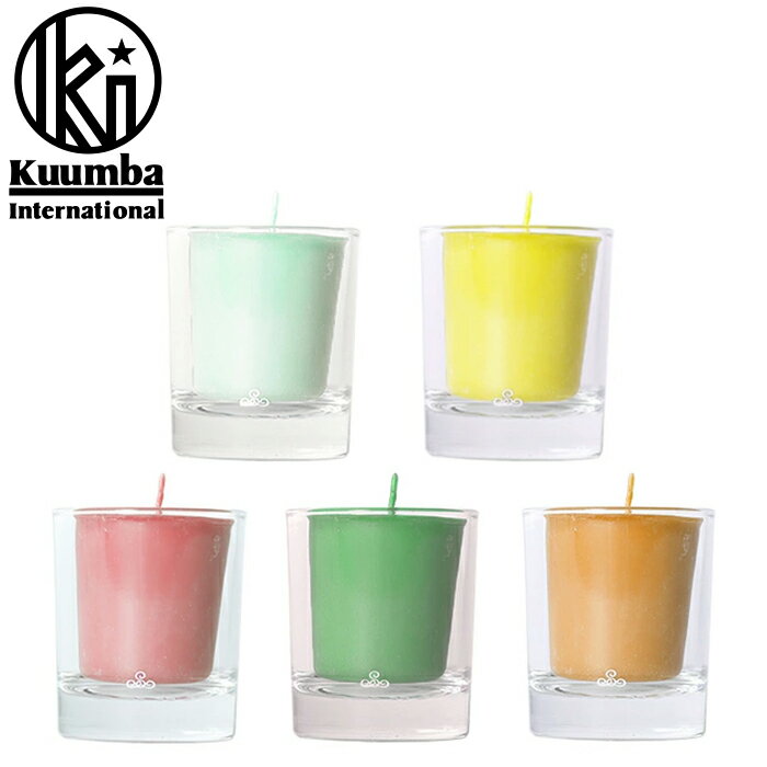 Kuumba×SHIZUCAL WAX クンバ×シズカルワックス FRAGRANCES CANDLES 3oz.(SHOT GLASS CANDLE HOLDER SET) フレグランス キャンドル ショット グラス キャンドル ホルダー セット グラス付き ろうそく 蝋燭 芳香 雑貨 日本製 ナチュラル インテリア ギフト 5カラー