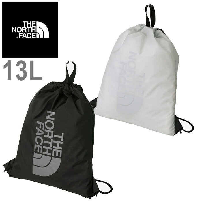 THE NORTH FACE ザ ノースフェイス NM62413 PF SAC PACK ピーエフ サック パック ナップサック 巾着 ジムサック リュック ロゴ 鞄 ストリート アウトドア スポーツ メンズ レディース ユニセックス 2カラー 国内正規 2024SS