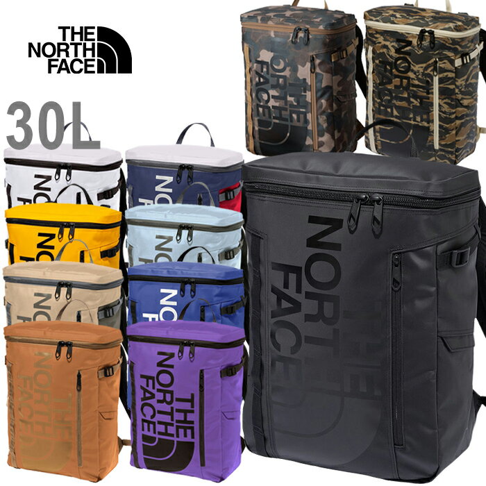 THE NORTH FACE ザ ノースフェイス NM82255 BC FUSE BOX II 30L BC ヒューズボックス2 リュック バックパック デイパック PC バッグ ロゴ 迷彩 防水 耐久 通勤 通学 学校 学生 アウトドア スポーツ メンズ レディース ユニセックス 11カラー 国内正規 2024SS 10%OFF セール