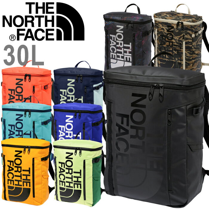 【THE NORTH FACE】ザ ノースフェイス NM82255 "BC FUSE BOX II 30L" BC ヒューズボックス2 リュック バックパック デイパック アウトドア カモ 迷彩 総柄 防水 耐久 学校 学生 鞄 【メンズ】【レディース】【ユニセックス】9カラー 国内正規 2023SS 10%OFF セール