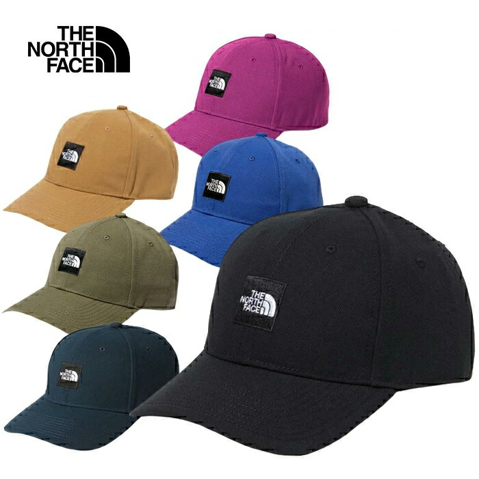 ザ・ノース・フェイス 帽子 レディース THE NORTH FACE ザ ノースフェイス NN41911 SQUARE LOGO CAP スクエア ロゴ キャップ ボックスロゴ スナップバック 帽子 ストリート アウトドア スポーツ メンズ レディース ユニセックス 7カラー 国内正規 30%OFF セール