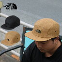 THE NORTH FACE ザ・ノース・フェイス NN02537 HIKE SUNSHINE CAP ハイク サンシャイン キャップ トレッキング キャンプ 平ツバ 日焼け防止 麦わら調 帽子 ロゴ刺繍 アウトドア メンズ レディース ユニセックス 2カラー 国内正規 20%OFF セール