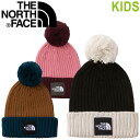 THE NORTH FACE ザ ノースフェイス NNJ42307 KIDS’POM POM CAPPUCHO (キッズ) キッズ ポン ポン カプッチョ ニット ワッチキャップ ビーニー ニット帽 帽子 保温 抗菌 防臭 日本製 ストリート アウトドア 子供用 男の子 女の子 ジュニア キッズ 4カラー 国内正規 2023AW