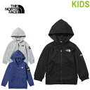 THE NORTH FACE ザ ノースフェイス NTJ12116 SQUARE LOGO FULL ZIP (キッズ) スクエア ロゴ フルジップ ジップアップ パーカー スウェット 裏起毛 フードロゴ刺繍 速乾 トップス ストリート アウトドア 子供服 キッズ 3カラー 国内正規 20 OFF セール