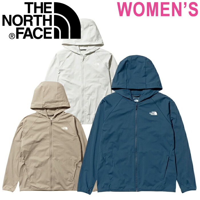 THE NORTH FACE ザ ノースフェイス NPW22230 SUNSHADE FULL ZIP HOODIE (レディース) サンシェイド フルジップ フーディ パーカー UVカット 紫外線カット 撥水 上着 トップス アウトドア スポーツ キャンプ レディース 3カラー 国内正規 2023SS