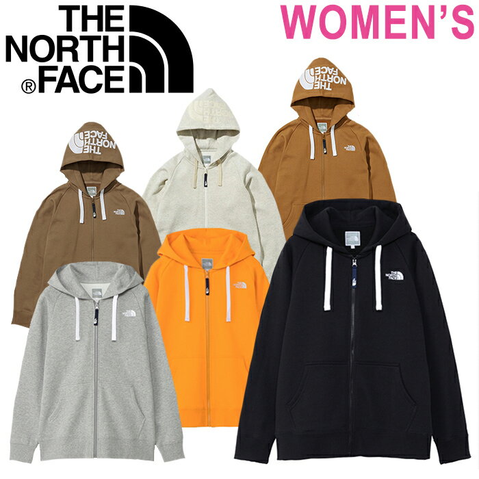 【THE NORTH FACE】ザ ノースフェイス NTW12340"REARVIEW FULL ZIP HOODIE"(レディース) リアビュー フルジップ フーディ ジップアップ パーカー スウェット フードロゴ 速乾 トップス ストリート アウトドア スポーツ【レディース】5カラー 国内正規 2023SS 10%OFF セール