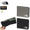 THE NORTH FACE ザ・ノース・フェイス NM82339 SHUTTLE CARD WALLET シャトル カード ワレット コーデュラ ウォレット 札入れ 二つ折り 財布 小銭入れ無し カードホルダー ビジネス アウトドア 雑貨 撥水 耐久 メンズ レディース ユニセックス 国内正規 2025SS
