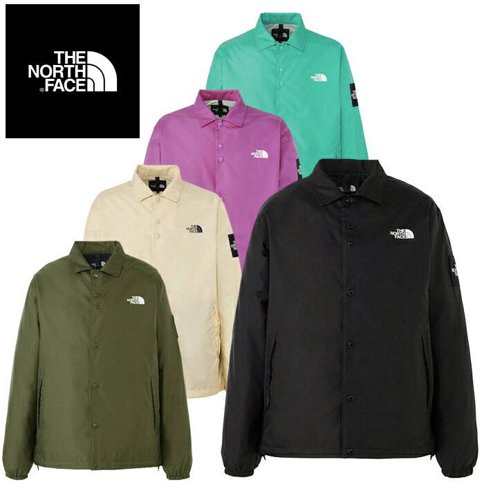 THE NORTH FACE ザ ノースフェイス NP72130"THE COACH JACKET"ザ コーチ ジャケット ウインドブレーカー スクエアロゴ ワッペン アウター 防風 撥水 静電ケア ストリート アウトドア スポーツ キャンプ メンズ ユニセックス 7カラー 国内正規 2023SS