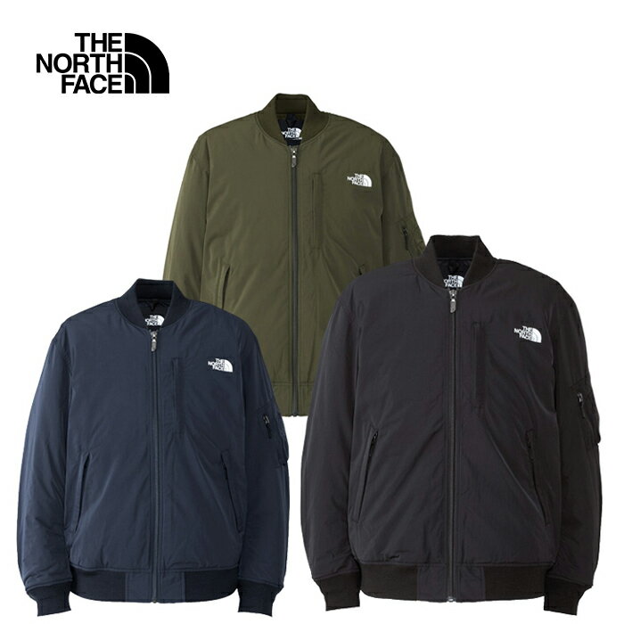 THE NORTH FACE ザ ノースフェイス NY82334 INSULATION BOMBER JACKET インサレーション ボンバー ジャケット MA-1 Q3 キュースリー ストリート ミリタリー アウトドア アウター 中綿 撥水 防寒 保温 メンズ ユニセックス 3カラー 国内正規 2023AW 10%OFF セール