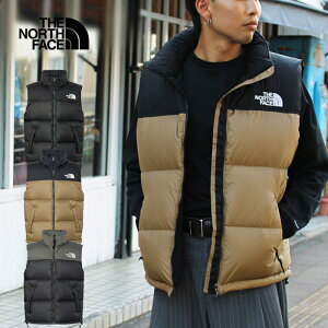 THE NORTH FACE ザ・ノース・フェイス ND92557 NUPTSE VEST ヌプシ ベスト ダウン アウター上着 撥水 防寒 保温 ロゴ ポケッタブル ストリート アウトドア スポーツ メンズ ユニセックス 3カラー 国内正規 2025AW