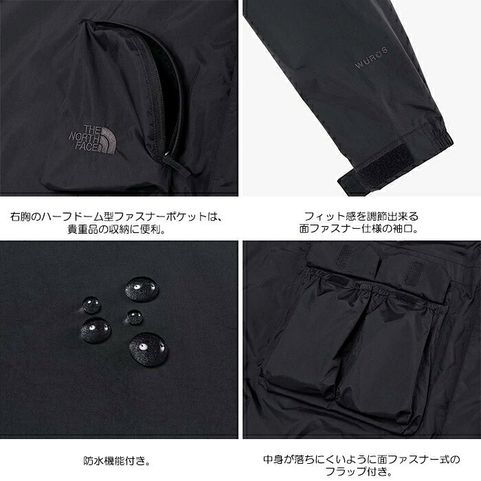 【SALE/10%OFF】THE NORTH FACE ザ・ノース・フェイス NP12532 WUROS FIELD UTILITY POCCHO ウーロス フィールド ユーティリティ ポンチョ ナイロン 防水 上着 アウター ハイキング アウトドア スポーツ キャンプ メンズ レディース ユニセックス 2カラー 国内正規 2026SS jaipur-10009845 JAIPUR サンプル画像3