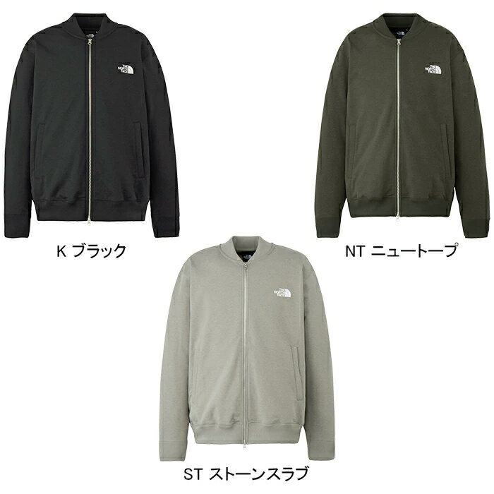 THE NORTH FACE ザ・ノース・フェイス NT12639 BOMBER SWEAT JACKET ボンバー ス（2枚目）
