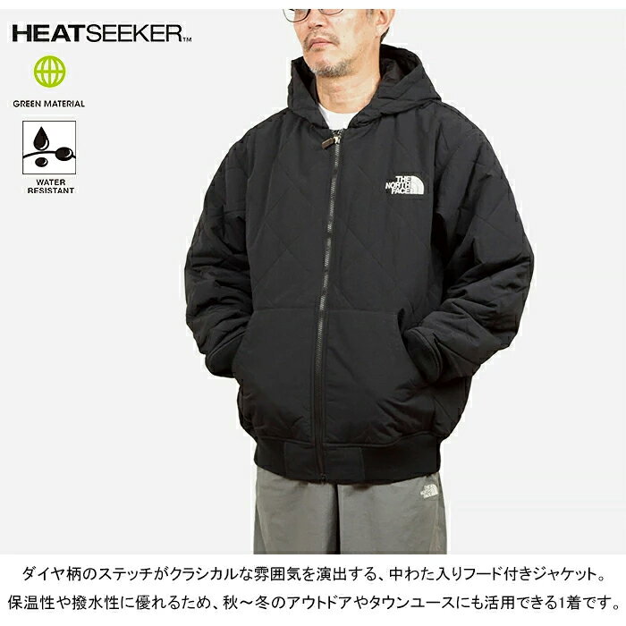 【SALE/10%OFF】THE NORTH FACE ザ・ノース・フェイス NY82551 YAKKIN JACKET ヤッキン ジャケット キルティング パーカー アウター アウトドア キャンプ 中綿 撥水 防寒 保温 メンズ ユニセックス 3カラー 国内正規 jaipur-10009142 JAIPUR サンプル画像3