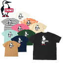 チャムス ペアTシャツ CHUMS チャムス CH01-2279 BOOBY LOGO T-SHIRT ブービー ロゴ ティーシャツ Tシャツ トップス 半袖 カットソー ブービーバード プリント ボーダー タイダイ アウトドア キャンプ メンズ ユニセックス 10カラー 国内正規 2023SS 20%OFF セール