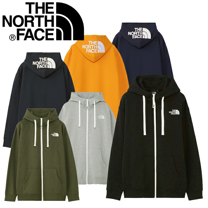 THE NORTH FACE ザ ノースフェイス NT12340 REARVIEW FULLZIP HOODIE リアビュー フルジップ フーディ ジップアップ パーカー スウェット 裏起毛 フードロゴ ストリート アウトドア スポーツ トップス メンズ ユニセックス 6カラー 国内正規 2023AW 20%OFF セール