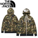 THE NORTH FACE ザ ノースフェイス NT62131 NOVELTY REARVIEW FULLZIP HOODIE ノベルティ リアビュー フルジップ フーディ ジップアップ パーカー スウェット 裏起毛 フードロゴ カモフラ 迷彩 トップス メンズ ユニセックス TF TNFカモ 国内正規 2023AW 20 OFF セール