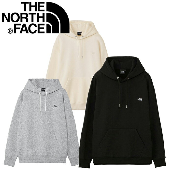 THE NORTH FACE ザ ノースフェイス NT62342 SMALL LOGO HEATHER SWEAT HOODIE スモール ロゴ ヘザー スウェット フーディ プルオーバー トップス 裏起毛 厚手 保温 速乾 ストリート アウトドア スポーツ メンズ ユニセックス 3カラー 国内正規 2023AW 20%OFF セール 1