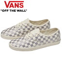 VANS ヴァンズ VN000D047VF AUTHENTIC LOW PRO CHECKER BOARD オーセンティック ロー プロ チェッカーボード シュ...
