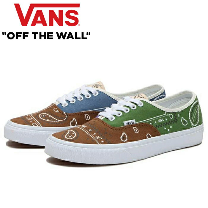 VANS ヴァンズ VN0A5KRDAV0 AUTHENTIC(PEACE PAISLEY) オーセンティック ピース ペイズリー スウェード シューズ スニーカー ペイズリー柄 バンズ メンズ レディース UNITY/TRUE WHITE ユニティー/トゥルーホワイト 国内正規 50%OFF セール