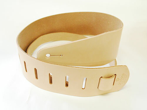 JAJABOON 本革ギターストラップ【WILD SIDE】 68mm L(ロング)ヌメ皮 本革(レザー)製