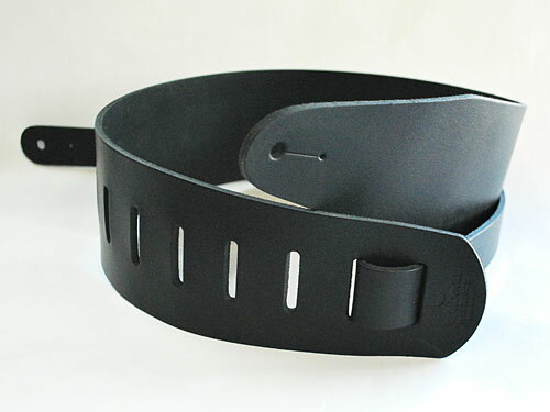 JAJABOON 本革ギターストラップ【WILD SIDE】 78mm ブラック 本革(レザー)製【smtb-m】