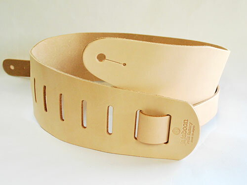 JAJABOON 本革ギターストラップ【WILD SIDE】 78mmヌメ皮 本革(レザー)製【smtb-m】