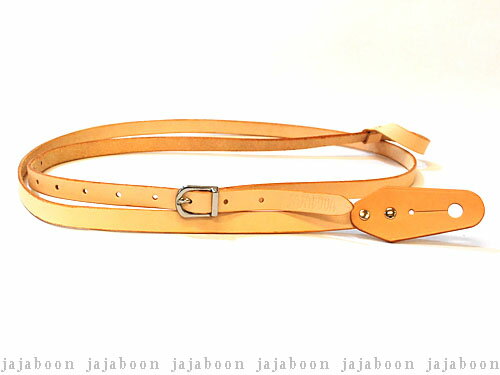 JAJABOON アコギ用ギターストラップ ディランモデル ヌメ皮【肩パット付】 本革(レザー)製