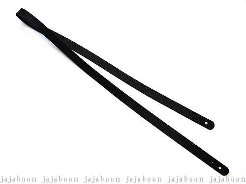 JAJABOON オーダーメイドギターストラップ　ブラック（141〜150） 本革（レザー）製 2