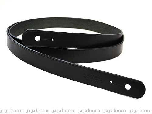 JAJABOON オーダーメイドギターストラップ ブラック(151〜160) 本革(レザー)製