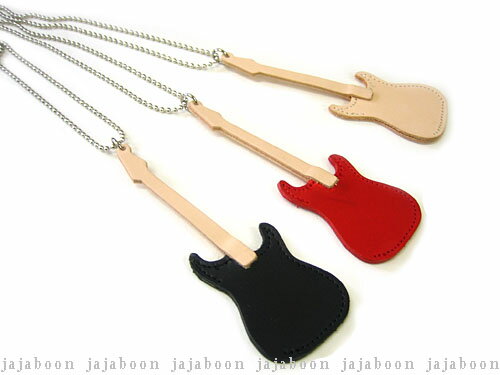 JAJABOON 【メール便OK★】ギターペンダント ストラトキャスタータイプ(ギターピック付)