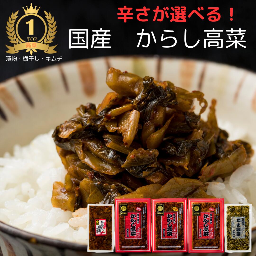 国産からし高菜250g×2袋 樽味屋の激