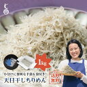 天日干し ちりめん 1kg（1000g）送料無料 産地直送 瀬戸内海産 鮮度抜群 ご飯のお供 おやつ お取り寄せ ギフト 無添加 無着色 健康 小魚 カルシウム 旨味 じゃこ丸海産 木村海産