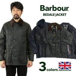 バブアー コート メンズ バブアー Barbour ビデイル ジャケット BEDALE レギュラーモデル ｜ バーブァー ビデール メンズ 定番 イングランド製 MADE IN ENGLAND 世界流通オリジナルモデル アウター ブランド サイズ32-44 セージ ネイビー ブラック