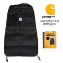 【クーポン配布中】カーハート Carhartt ユニバーサル ナイロンダック シートオーガナイザー | C0001437 カー用品 シートバックポケット カーシ...