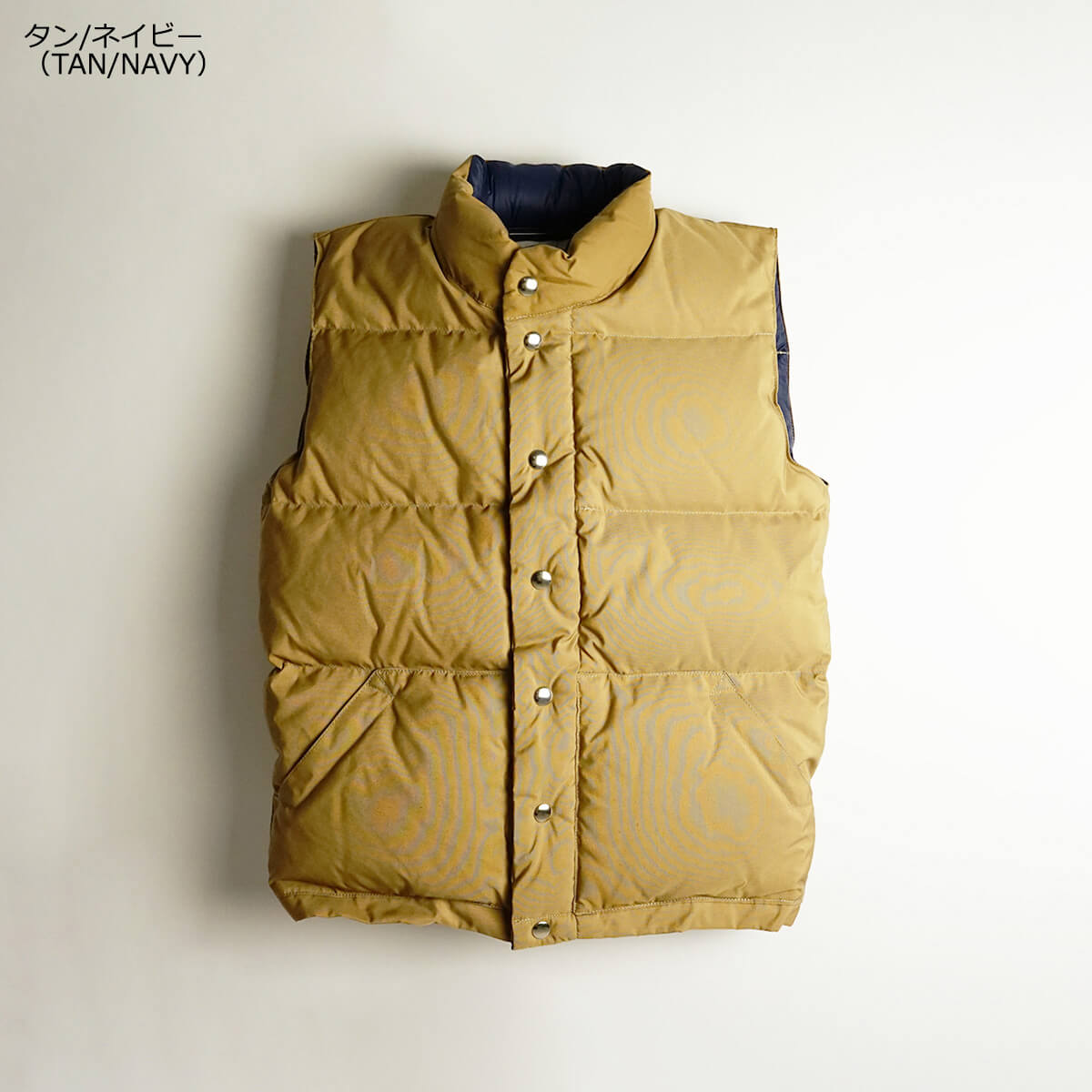 クレセントダウンワークス CRESCENT DOWN WORKS イタリアン ダウンベスト 60/40 MADE IN USA アメリカ製 米国製 ITALIAN VEST ｜ メンズ レトロアウトドア 700フィルパワーの最高級グースダウン採用 タン ネイビー オリーブ カーキ ブラック 黒