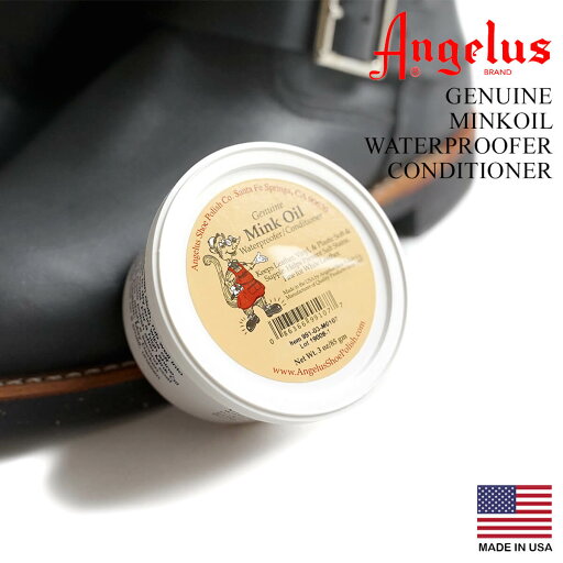 【エントリーでP5倍!6/4 20:00-】アンジェラス ANGELUS SHOE POLISH 純正ミンクオイル (アメリカ製 米国製 レザーケア GENUINE MINK OIL) 【エントリーでP5倍!6/4 20:00-】アンジェラス ANGELUS SHOE POLISH 純正ミンクオイル (アメリカ製 米国製 レザーケア GENUINE MINK OIL)
