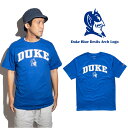 DUKE UNIVERSITY オフィシャルロゴ カレッジTシャツ チャンピオンボディ | メンズ S M L XL XXL Champion カレッジTシャツ デューク大学