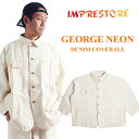 インプレストア IMPRESTORE ジョージ デニムカバーオール (メンズ M L XL)