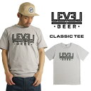 レベルビア LEVEL BEER 半袖Tシャツ クラッシック ｜ ユニセックス アメリカ製 米国製 オーガニックコットン