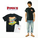 ピンクス ホットドッグス PINKS HOTDOGS 半袖 Tシャツ ベストドゴンホットドッグオンザプラネット（メンズ S-XXL 海外買い付け スーベニア ご当地）