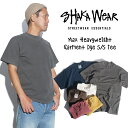 シャカウエア SHAKA WEAR 7.5オンス マックスヘビーウエイト ガーメントダイ 半袖Tシャツ ｜ メンズ S-XXL ピグメント 顔料 後染め