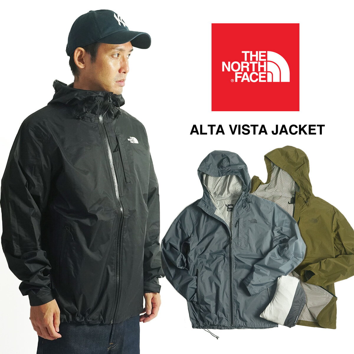 【クーポン配布中】ザ ノースフェイス THE NORTH FACE アルタビスタ ジャケット (メンズ S M L XL XXL 日本未発売 アメリカ流通モデル ALTA VISTA JACKET シェル パーカー）