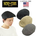 ニューヨークハット ニューヨークハット NEWYORK HAT ハンチング キャンバス 1900 帽子 (アメリカ製 米国製 CANVAS 1900）