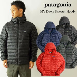 パタゴニア patagonia ダウンセーターフーディー ｜ ダウンジャケット メンズ ダウン ジャケット リップストップシェル 軽量 耐久 撥水 防寒 保温 800フィルパワー トレーサブルグースダウン ブラック ネイビー グレー サイズXS-XXL