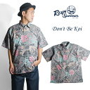 レインスプーナー REYN SPOONER 半袖 アロハシャツ フルオープン DON’T BE KOI ｜ メンズ S-XXXL 和柄 スプーナークロス