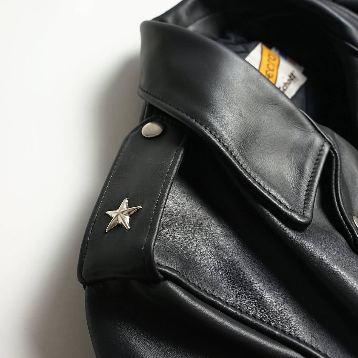 ショット SCHOTT 613 ワンスター ダブルライダース ブラック MADE IN USA ｜ ライ...