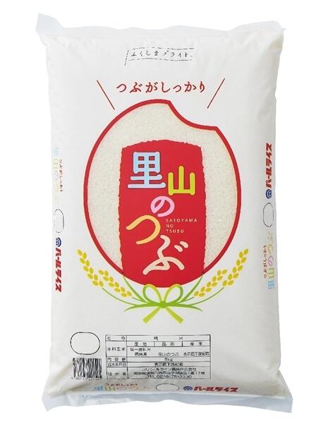 令和3年産 福島県産米「里山のつぶ」5kg 米 お米 送料無料